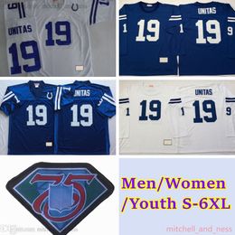 Custom Throwback Football 18 Peyton Manning Jersey Vintage 1985 Stitch 19 Johnny Unitas 88 Marvin Harrison 32 Edgerrin James 87 Reggie Wayne 98 Robert Mathis