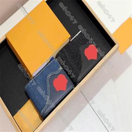 Fashion style men PU Leather Short Slim Male Purses Money Clip Credit Card Dollar wallet with box209M