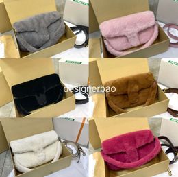 Designers bagsTabby Handbag Women designer Fluffy Hobo Luxury Totes Purses Fuzzy Shoulder Christmas gift Crossbody Bag Woman Hobos Purse