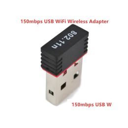 Wi-Fi Finder 150 Мбит/с Mini Usb Wi-Fi антенный адаптер Mt7601 Беспроводная сетевая карта 802.11N/G/B 150M Wi-Fngle Land для ПК Ethernet Drop D Еще
