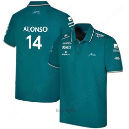 Ujfa Men's T-shirts 2023/2024 New F1 Formula One Racing Team Polos Unisex Clothing Anime Shirt for Casual Polo Shirts Blouses Harajuku Short Sleeve Quick Drying
