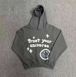 Kırık Gezegen Market Men Hoodie Mens Trailtsits Tasarımcı Sweater Takım Lüks Moda Sweatshirt Saf Pamuklu Mektup Baskısı Aynı Giyim 0156