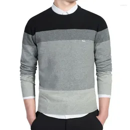 Men's Sweaters Spring Casual Men Polos Sweater Cotton Harmont Pullover Slim Fit O-Neck Blaine Outwear