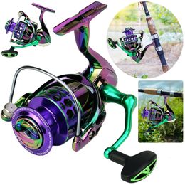 Fly Fishing Reels2 51 1 Gear Ratio Baitcast Reel Colourful Baitcasting Portable Baitcaster for Freshwater Saltwater 231202