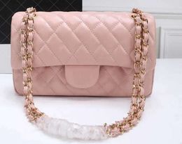 Designer Handbag Shoulder Chain Bag Clutch Flap Totes Bags Wallet Check Velour Thread Purse Double Letters Solid Hasp Waist Square Strip HTREER6