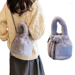 Evening Bags Fun And Functional Plush Shoulder Bag Tote Top Handbag For Fashion Enthusiasts