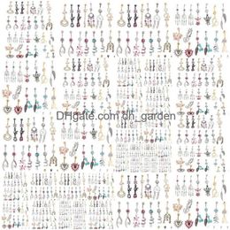 Navel Bell Button Rings Wholes 20Pcs Mix Style Belly Ring Body Piercing Dangle Beach Jewelry Drop Delivery Dhbe52209