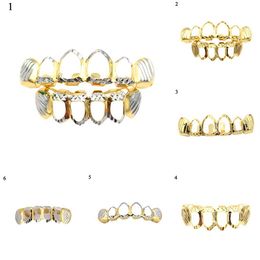 Unisex Tooth Cap Teeth Case Braces Cover Cosplay Jewelry Grills Tooth Decor Hip Hop Caps Single Piercing2827