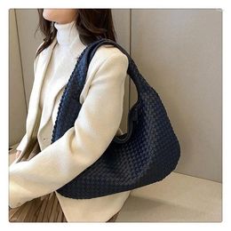 Storage Bags Trend Fashion Handbags Woven Bag Soft Luxury Designer Handbag High Quality Shoulder Tote For Women Travel Shopper