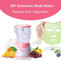 Face Care Devices Mask Machine DIY Automatic Mask Maker Natural Fruit Vegetable Collagen Face SPA Shrink Pore Moisturizing Anti Aging Mask 231201