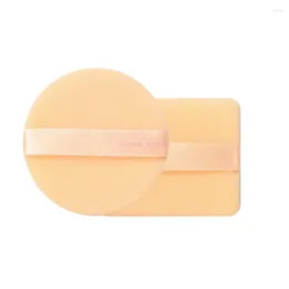 Makeup Sponges 1000Pc High Density Flocking Powder Puff Facial Foundation Professional Round Square Ultra Thin Soft Cosmetic Sponge