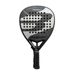 Tennis Rackets Professional Padel Paddle Tennis Racket Soft Face Carbon Fiber Soft EVA Face Sports Racquet Outdoors Equipment 231201