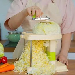 Meat Poultry Tools Multifunctional Vegetable Cutter Manual Slicer Stainless Steel Cabbage Shredder Household Kitchen Gadgets 231202