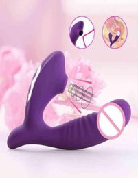 NXY Vibrators Vibrador vaginal de silicona para mujer succionador cltoris estimulador sexual juguetes sexuales masturbacin 04082345484