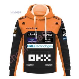 Men's Hoodies 2023/2024 New F1 Formula One Racing Team Sweatshirts Spring and Autumn 3d Print Ln4 Extreme Sports Street Leisure Pullover U5pr