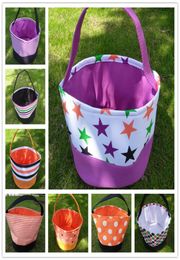 Party Halloween Bucket Gift Bag Girl Boy Child Candy Collection Bags Trick or Treat Handbag Festival Storage Basket Parties Suppli7561507