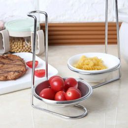 Kitchen Storage Soup Spoon Rest Rounded Edge Saving Space Anti-corrosion Eco-friendly Ladle Holder Rack Dishwasher Safe