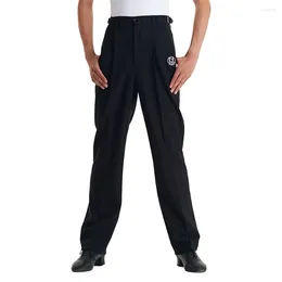 Stage Wear High Waist Design Trousers Male Latin Dance Dress For Men Pants Performance Cha Samba Rumba Clothing NY01 NS008