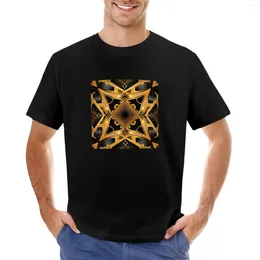 Men's Tank Tops Art-deco Collection. Black And Gold Art Deco Digital Art. # 13 T-Shirt Aesthetic Clothes Anime T Shirts Men