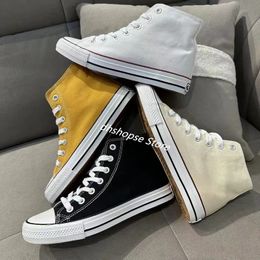 Designer canvas shoes men women converSity bottom platform casual shoes Spring and Autumn conversitys Classic black and white high top low top comfortable sneakers