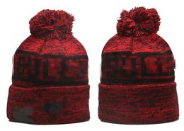 2023 Chicago''Bulls''Beanie Baseball North American Team Side Patch Winter Wool Sport Knit Hat Skull Caps Beanies a5