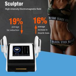 New Arrival EMS Electromagnetic Fat Removal Body Slimming Equipment Muscle Shaping Hip Lifting Dual Handles Workout Beauty Instrument