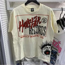Men's T-Shirts Mens Hellstar Shirt Hellstar Studios Records Short Sleeve Tee T-shirt Y2k Shirt Oversize 178 279 240327