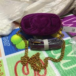 Designer-2018 Kadife Bel Çantaları Kadın Fanny Paket Çantalar Serseri Çanta Kemer Çantası Kadın Para Telefon Kullanışlı Bel Çanta Katı Seyahat Çantası 2216335U