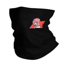 Scarves Power Pink Manga Anime Bandana Neck Cover Printed Chainsaw Man Mask Scarf Multi-use Balaclava For Men Women Adult Breathable