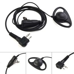 for Headset Mic Earpiece Motorola Radio Security 2-pin Walkie Talkie