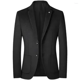 Men's Suits Men Cashmere Blazers Jackets Business Casual Wool Coats High Quality Male Fit Clothing Size 4XL