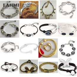 Fahmi Simple classic open oval gold open ball bead bracelet High Quality Brand 2023 New In Stock Good Craftsmanship, TOP Quality