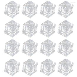 Vases Simulated Ice Pography Props Artificial Fake Cubes Decorative Transparent For Decoration Clear Acrylic