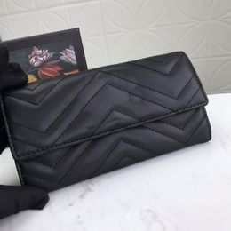 2021 new G logo double zipper high quality female designer wallet men and women long wallet card holder passport holder female lon2195