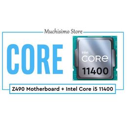 Monitors Intel Core I5 11400 Combo 1200 Msi Z490 Gaming Motherboard Cpu Lga1200 Ddr4 Desktop Mainboard Kit Drop Delivery Computers Net Otm4O