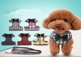 Pet Dog Collars Harness and Leashes Set Nylon Vest Type Puppy Small Dogs Cat Clothes Accessories Puppy Vest2906820