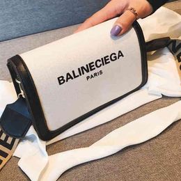 Design black texture New Single Shoulder Messenger Bag women's fashion small bag Handbags289m