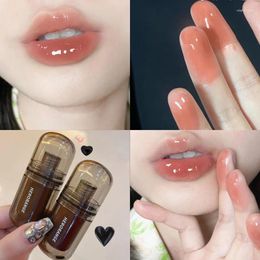 Lip Gloss Mirror Lipstick Makeup Waterproof Long Lasting Sweat Resistant Colour Silky Glaze Tint Hydrating Moisturising