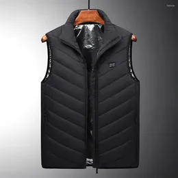 Men's Vests Usb Vest Unisex Electric With 11 Heating Zones Slim Fit Jacket For Adjustable Temperature Clothing Outdoor