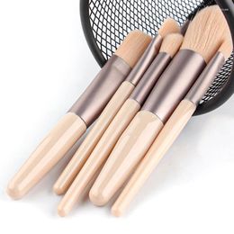 Makeup Brushes 8/10Pcs Set Eye Shadow Foundation Cosmetic Brush Eyeshadow High Lighter Tools