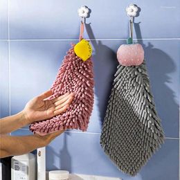 Towel Chenille Square Hand Super Absorbent Microfibers Hands Washcloth Water Absorption For Kitchen Bathrooms Accessories