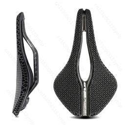 Bike Groupsets GUB 3D Printed Bicycle Saddle Cushion Ultralight Hollow Out Breathable Carbon Fiber MTB Mountain Road Seat 231202