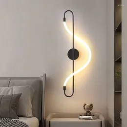 Wall Lamp Creative And Fashionable Copper Silicone Decorative LED Bedroom Study Living Room Lighting Fixtures Drop