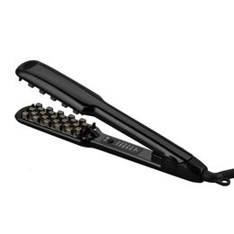 Hair Straighteners Straightener Plate Electric Ceramic Waver Crimper Customised Iron Volumized Fast Heats 231201