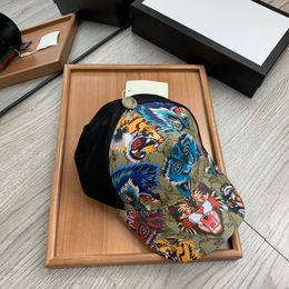 2024SS Designers Mens Baseball Caps Brand Tiger Head Hats bee snake Embroidered bone Men Women Sun Hat Sports mesh Cap #07