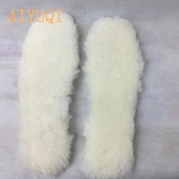 Shoe Parts Accessories Natural wool insole Fur is warm Men's and women's insoles Wholesale and retail With a more cost-effective 231201