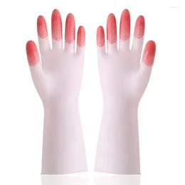 Disposable Gloves Household Kitchen Multi-functional Non-slip Thick Lengthening Dishwashing Hand Protection Waterproof Gloves1PC