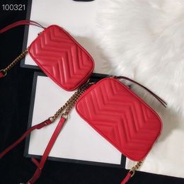 Whole leather shoulder bag chain purse clutch bag fashion wave chain purse cowhide handbag presbyopic evening bag messenger wo214B