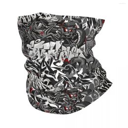 Scarves Street Art Illustration Motocross Bandana Neck Cover Printed Graffiti Pattern Wrap Scarf Cycling Face Mask Hiking