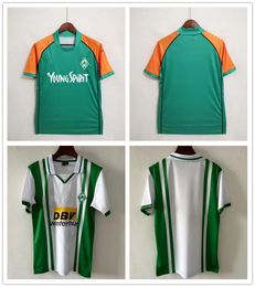 RETRO 0304 Werder Bremen Micoud SOCCER JERSEY Marco Bode Klose Klasnic Frings Borowski Schaaf Pizarro Silva Marvin Ducksch Leonardo Bittencourt FOOTBALL AILTON